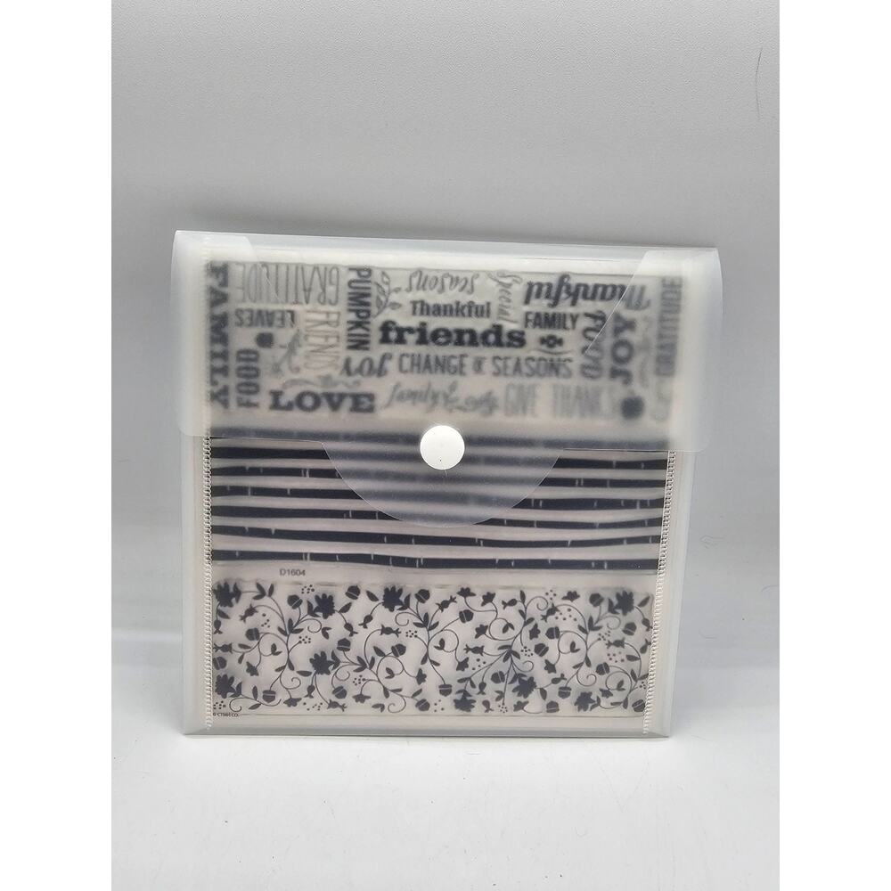 Close to My Heart - Season of Thanks and Nature D1604 Acrylic Cling Stamp - Picture 3 of 3